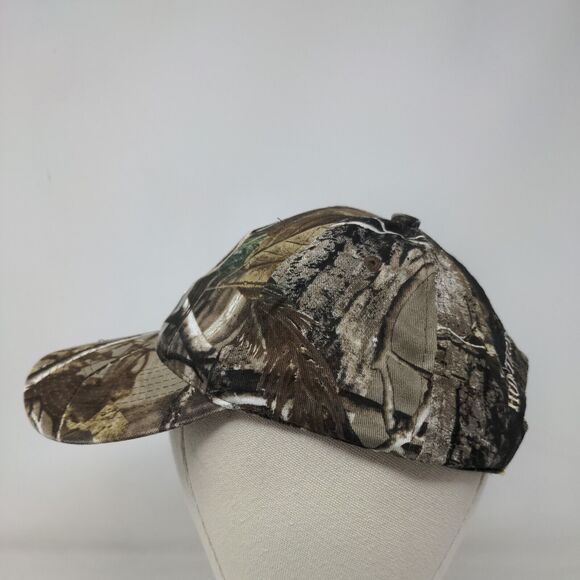 Hunter's Specialties Strapback Hat Camouflage OSFM Adjustable Embroidered Logo - Picture 3 of 7